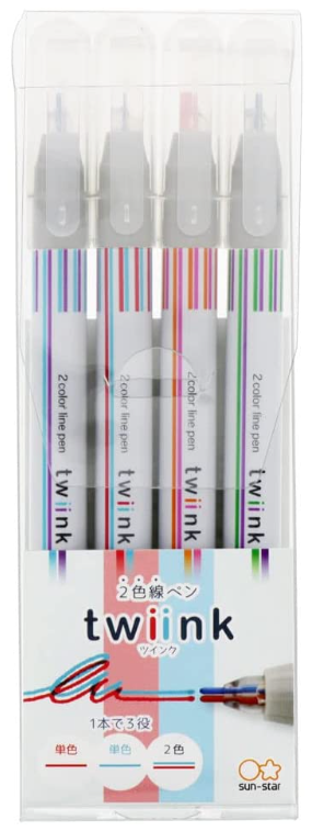 선스타문구 수성 트윈펜 A세트