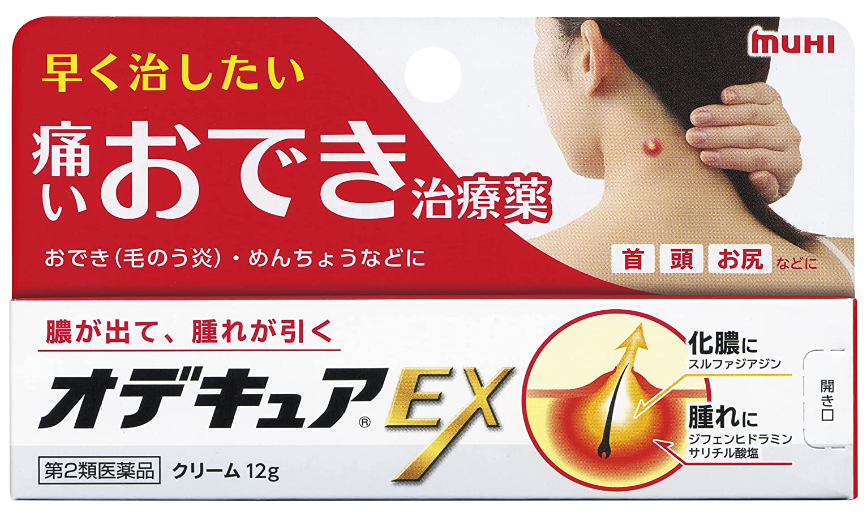 피부연고 오데큐어EX 화농성피부약 12g