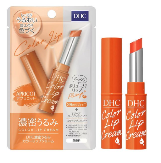 DHC 농밀 윤택 컬러 립크림 살구 1.5g