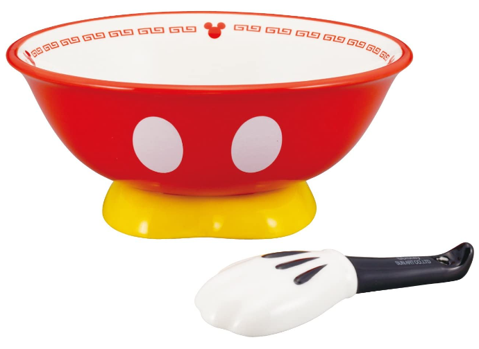 디즈니 미키마우스 라면그릇 세트 (스푼포함)