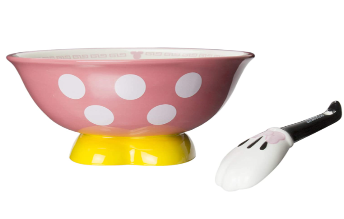 디즈니 미니마우스 라면그릇 세트 (스푼포함)