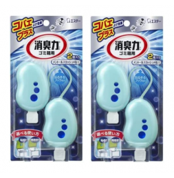 쓰레기통 탈취제 맨톨향기 2개입 2개 세트