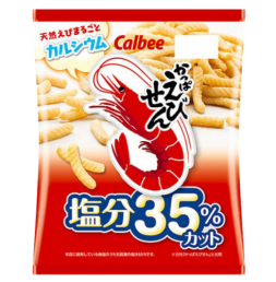 칼비 염분 35% 컷 새우과자