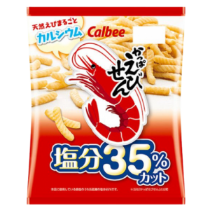 칼비 염분 35% 컷 새우과자