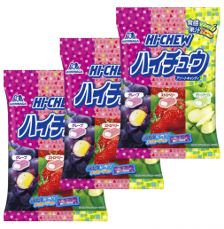 모리나가 하이츄 캔디 3개 세트