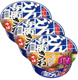 닛신 돈베이 키츠네소바 3개 세트