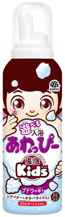 놀 수 있는 거품 목욕 포도향 160g