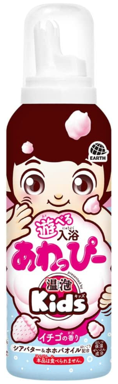 놀 수 있는 거품 목욕 딸기향 160g