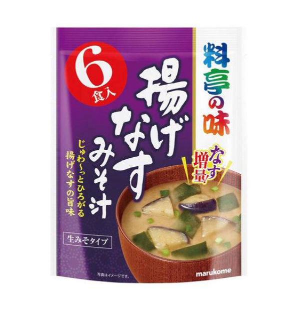 마루코메 덕용 튀김가지 된장국 1봉(6개입)