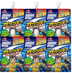 아미노바이탈젤리 갓츠기어 머스캣 맛 6개 세트