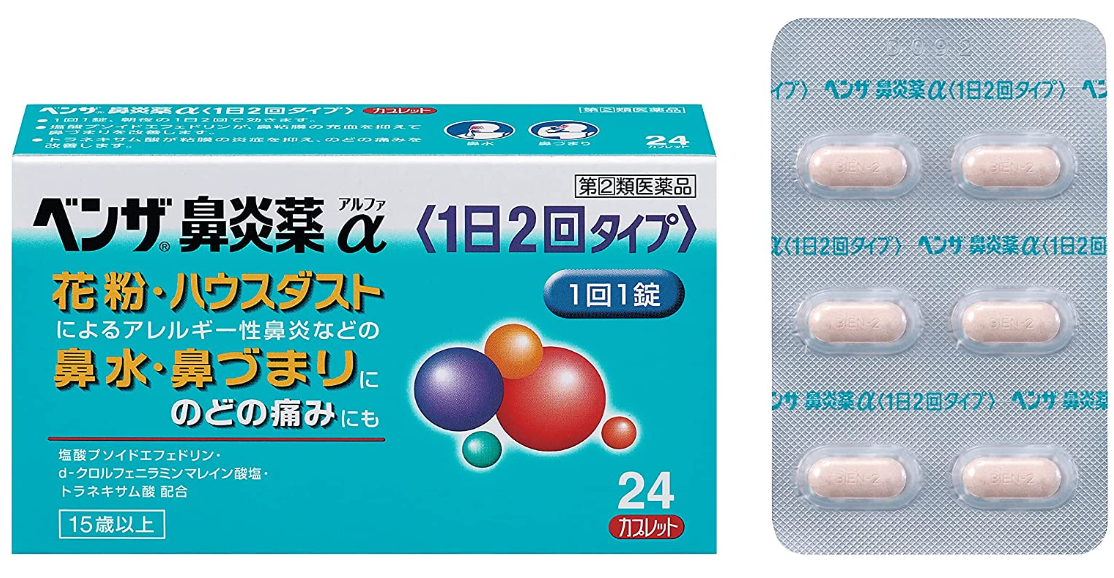 벤자 비염약a 하루 2타입 24정