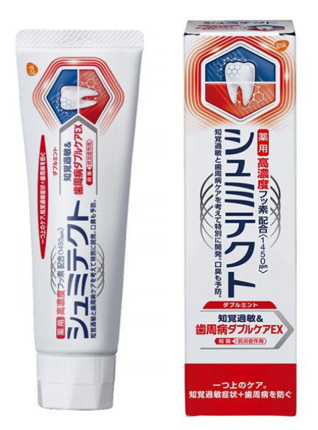 슈미텍트 치주염 더블케어EX 치약 리프레시민트 90g