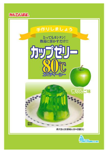 칸텐파파 컵젤리 청사과맛 2개입