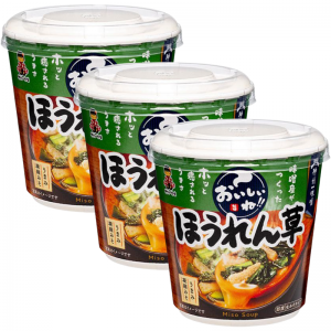 맛있는 시금치 된장국 3개 세트