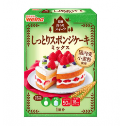 닛신 밀가루 웰나 촉촉한 스폰지 케이크 믹스 (200g) 1 개
