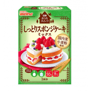 닛신 밀가루 웰나 촉촉한 스폰지 케이크 믹스 (200g) 1 개