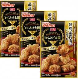 닛신제분 웰나 그랑프리 가라아게 튀김가루 간장맛 100g 3개 세트