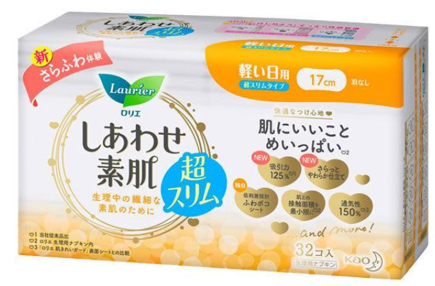 카오 로리에 초슬림 일반형 생리대 32매