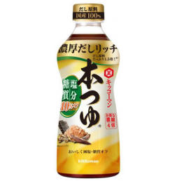 기꼬만 혼쯔유 염분 당질 오프 500g