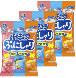 모리나가 하이츄 소프트 캔디 3개 세트