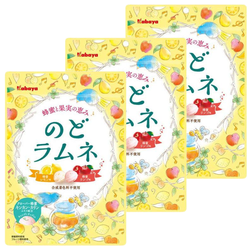 카바야식품 목 라무네 3개 세트