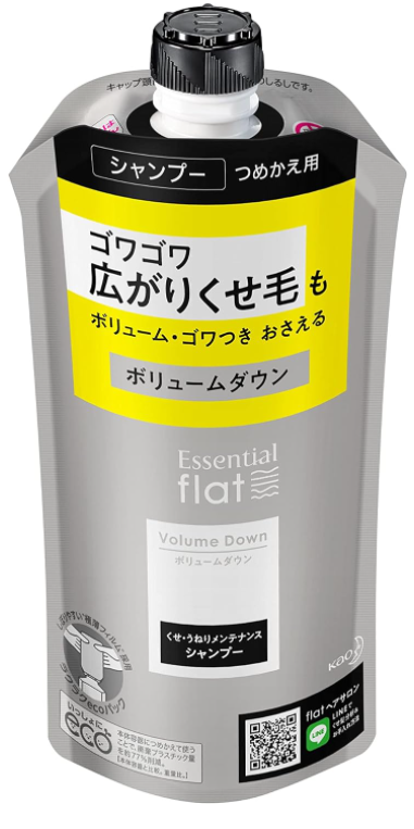 flat 플랫 볼륨다운 샴푸 리필용 340ml