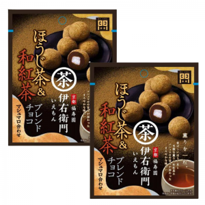 이에몬 호지차 홍차 블렌드 초코 2개 세트