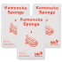 카메노코 거북이 스펀지 화이트 3개 세트