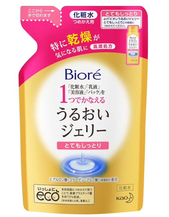 카오 비오레 매우 촉촉한 올인원 수분젤리 교체용 160ml