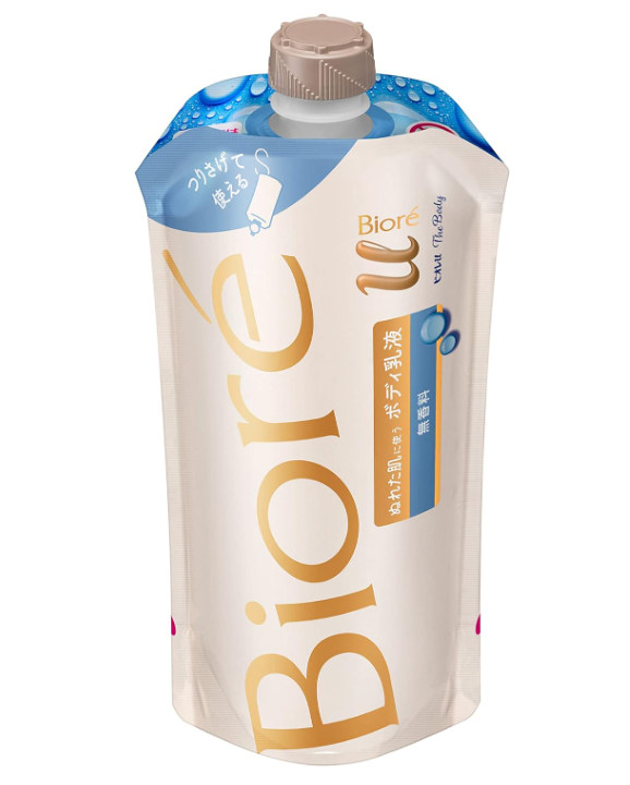 비오레U 더바디 젖은 피부에 바디 로션 무향 리필용 300ml