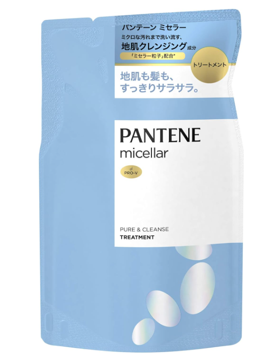 팬틴 미셀라 퓨어클렌즈 트리트먼트 리필 350G