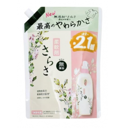 사라사 섬유 유연제 순수비누의향 리필용 초특대 790ml